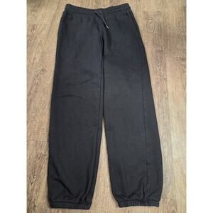 Mode of One Solid Black Men's Jogger Sweatpants Size Small